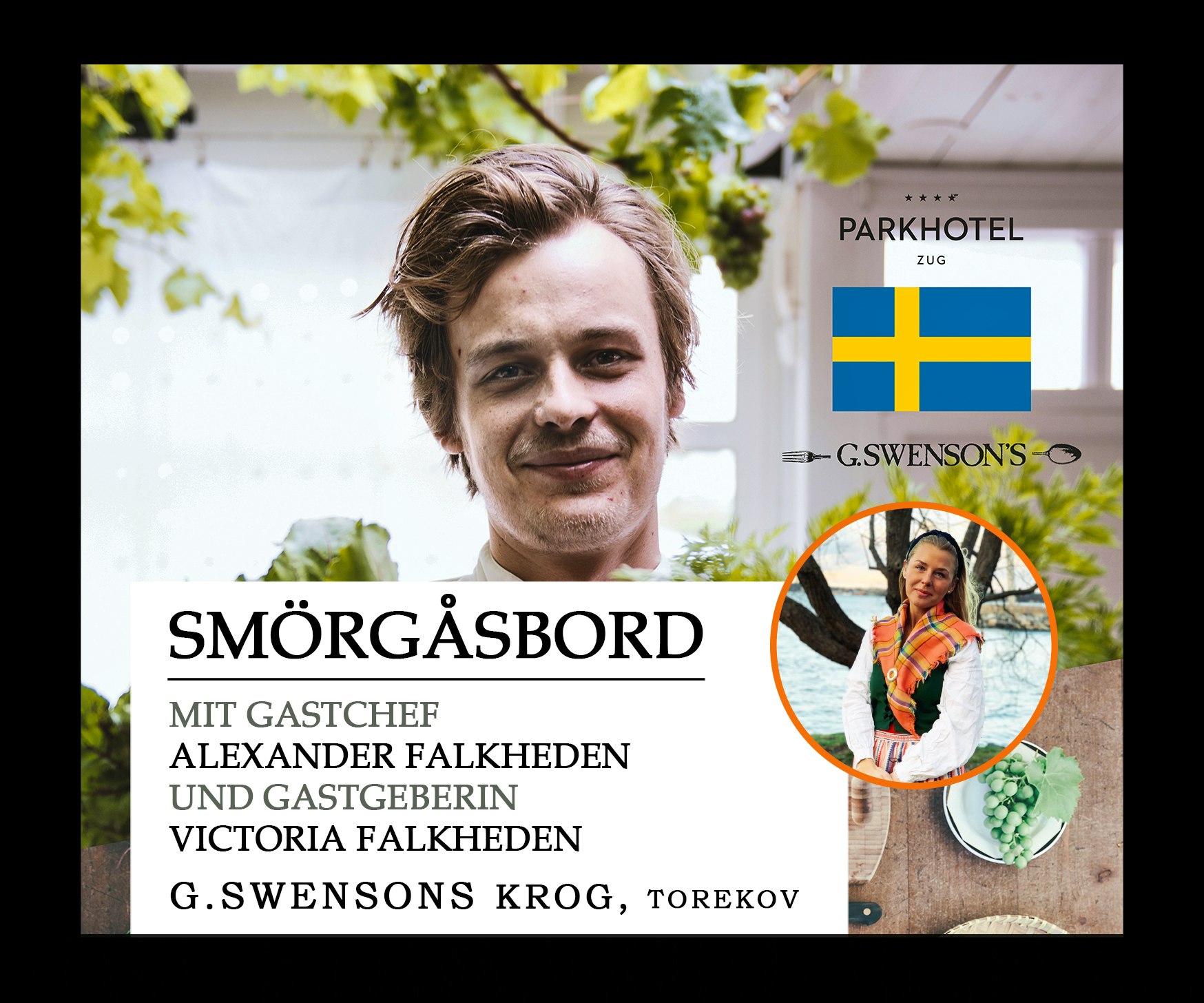 Swedish weeks -&nbsp;Sm&ouml;rg&aring;sbord<br>
Parkhotel Restaurant